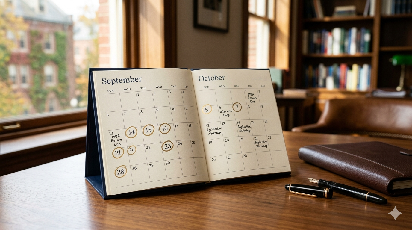 MBA Application Deadlines 2026-2027